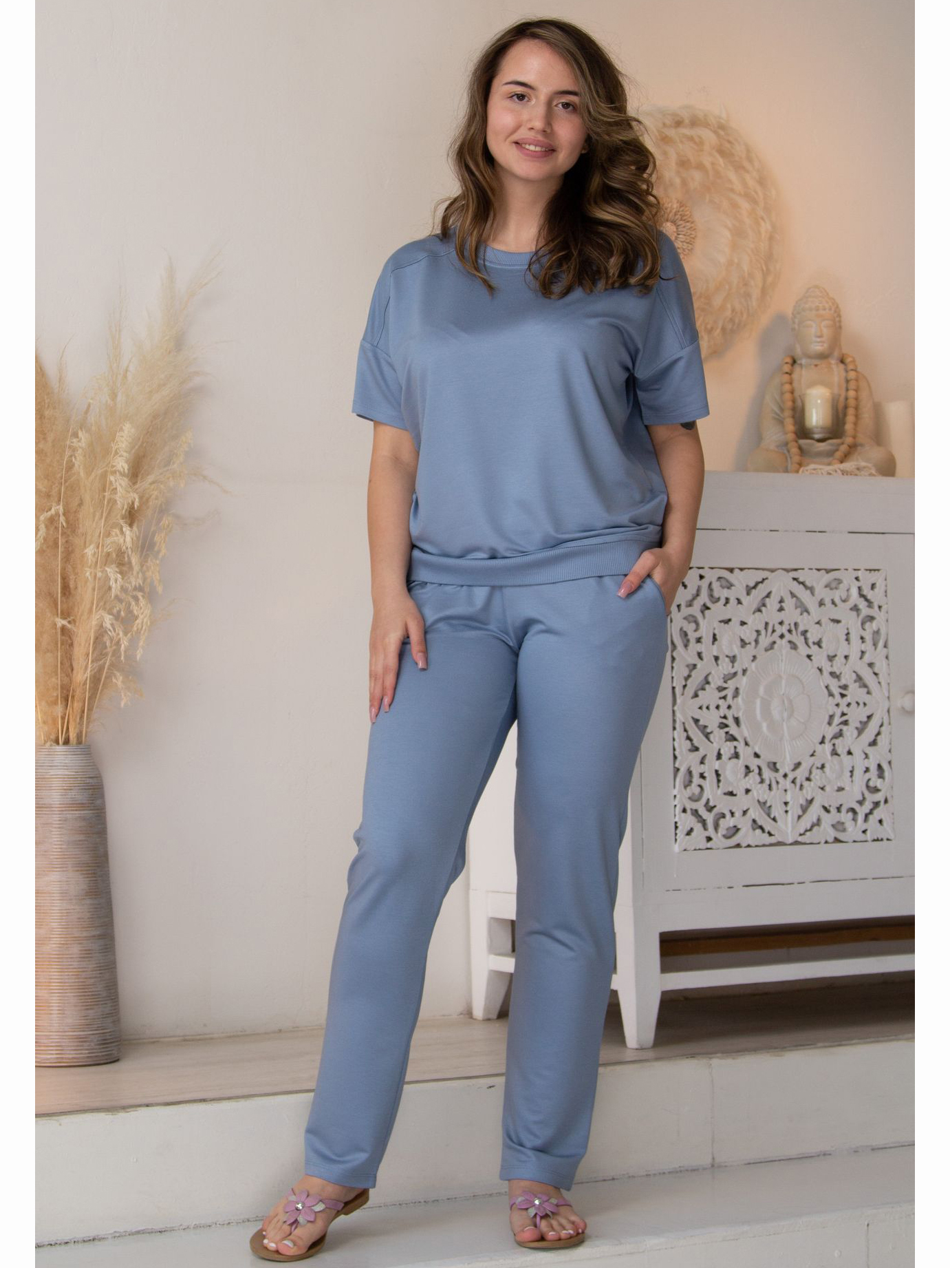 Костюм с брюками NAEMY PLUS SIZE