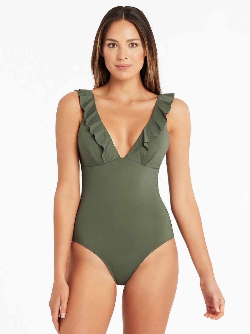 Слитный купальник SEA LEVEL с корректирующим эффектом