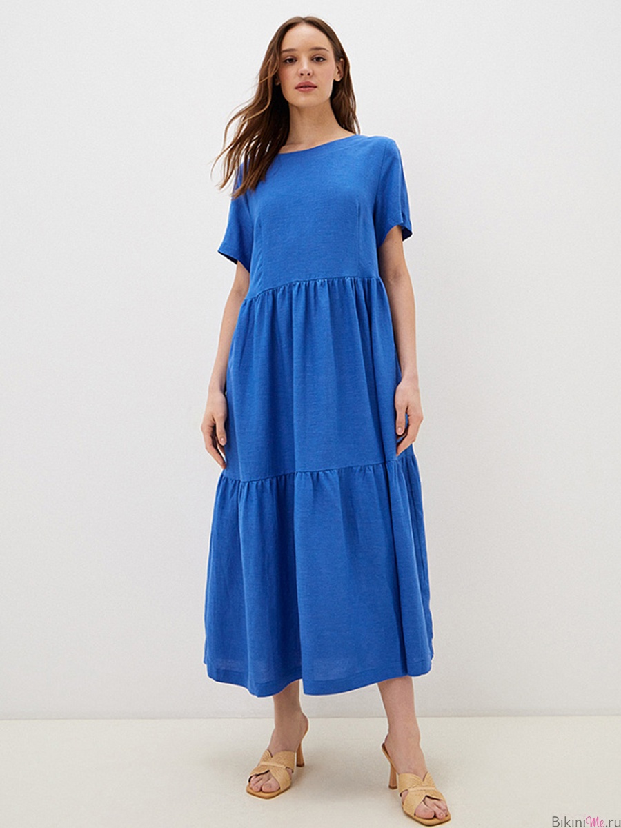 ZD30-8 FABRETTI 24 Платье  женское син. (ZD30-8)