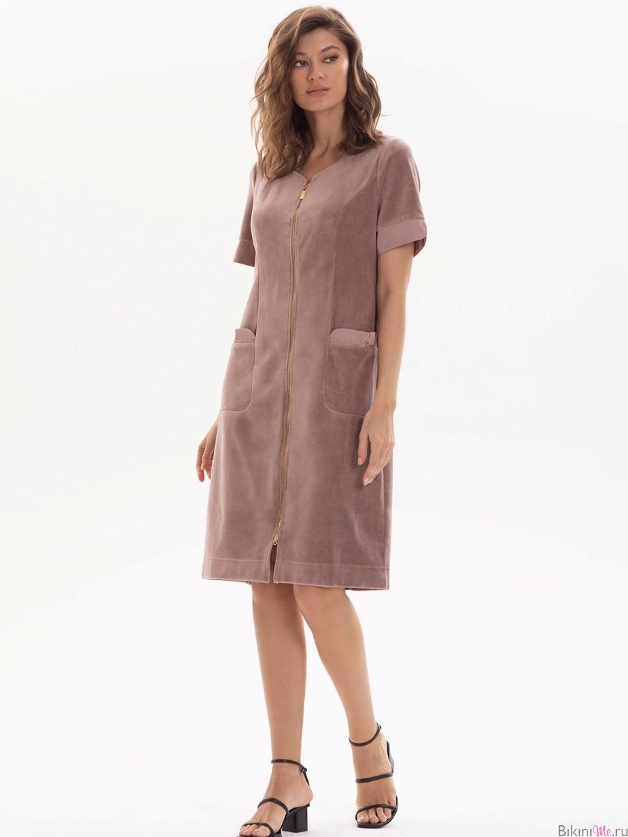 20402-2 Халат женский - LAETE (темная пудра ) (pae