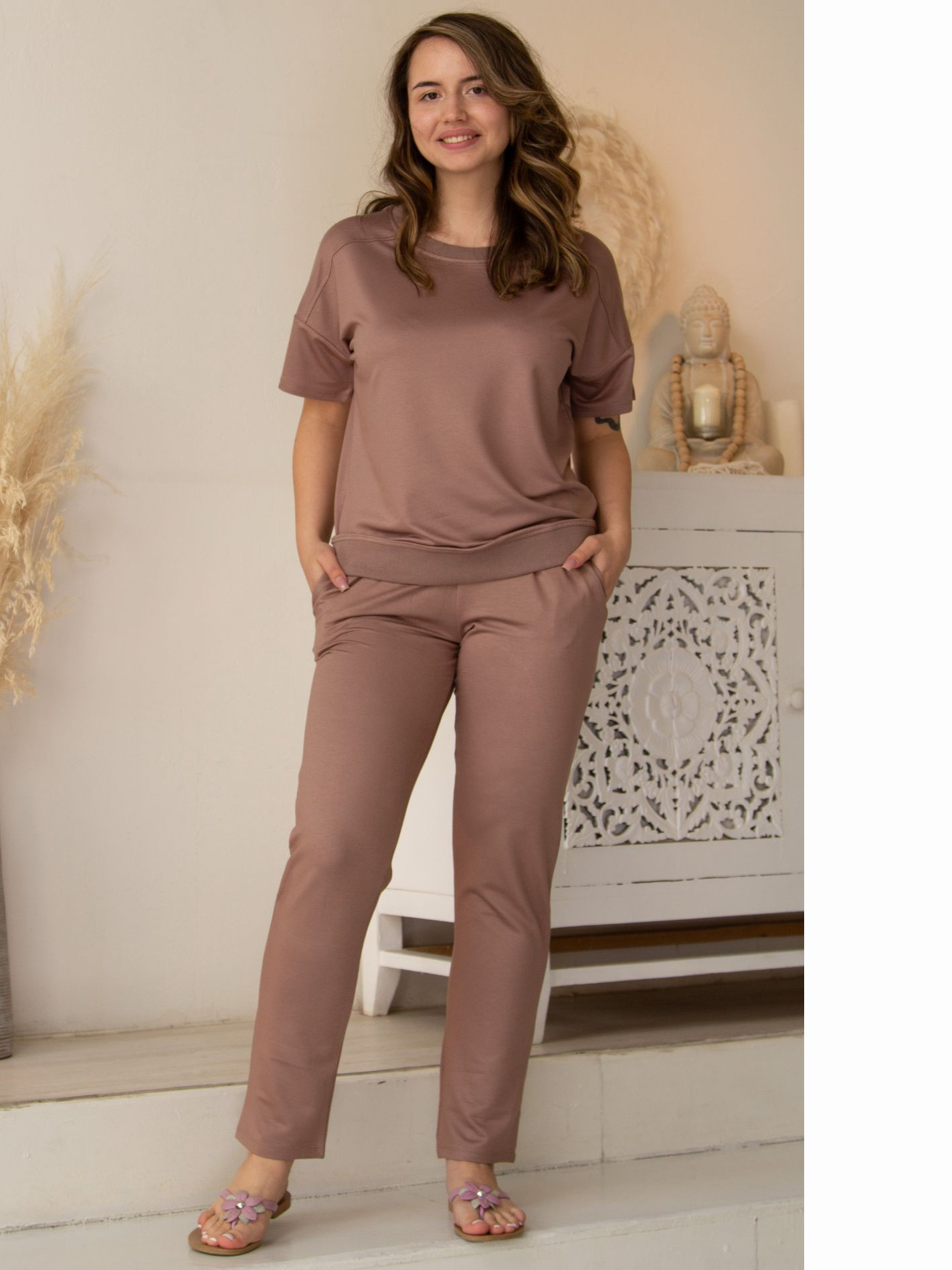 Костюм с брюками NAEMY