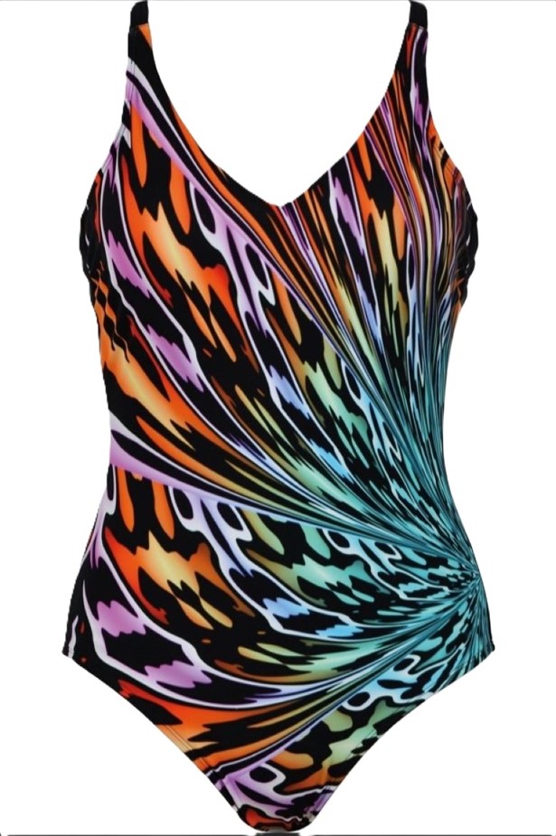 Слитный купальник Naturana