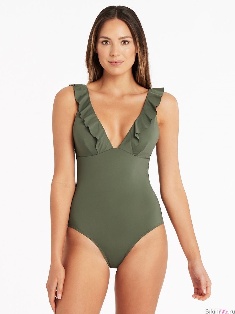 SL1040ECO Слитный купальник SEA LEVEL KHAKI (1040  SL1040ECO Слитный купальник SEA LEVEL KHAKI (1040