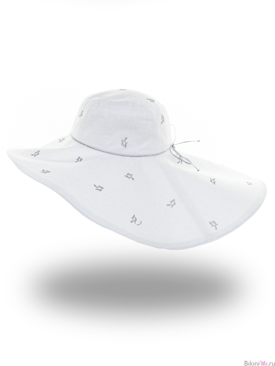 450476 LP мини россыпь макси шляпа лен бел. (LP ми