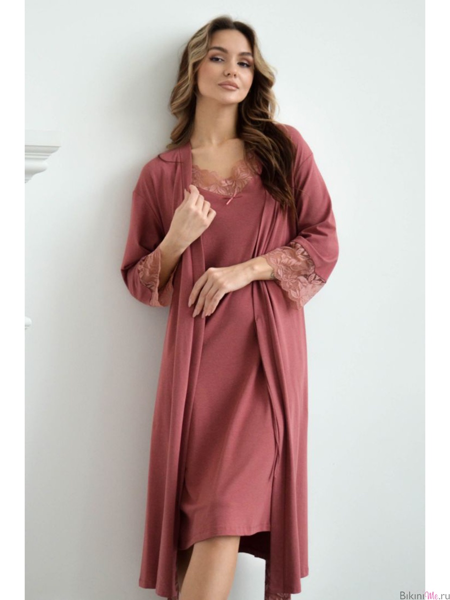 3105W-76013.1S-535 Пеньюар AM 23 сух.роза (9v71xv2