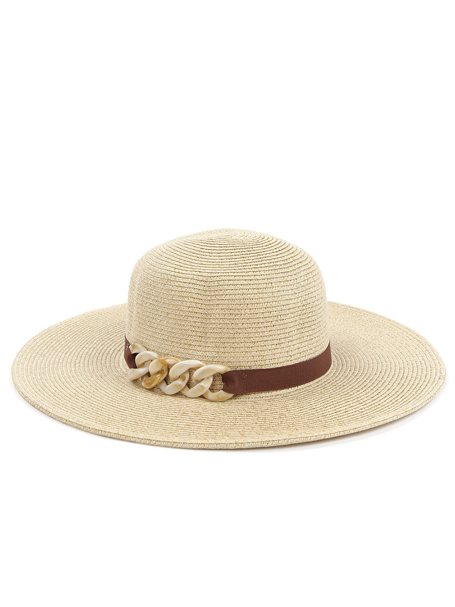 Пляжная женская шляпа
