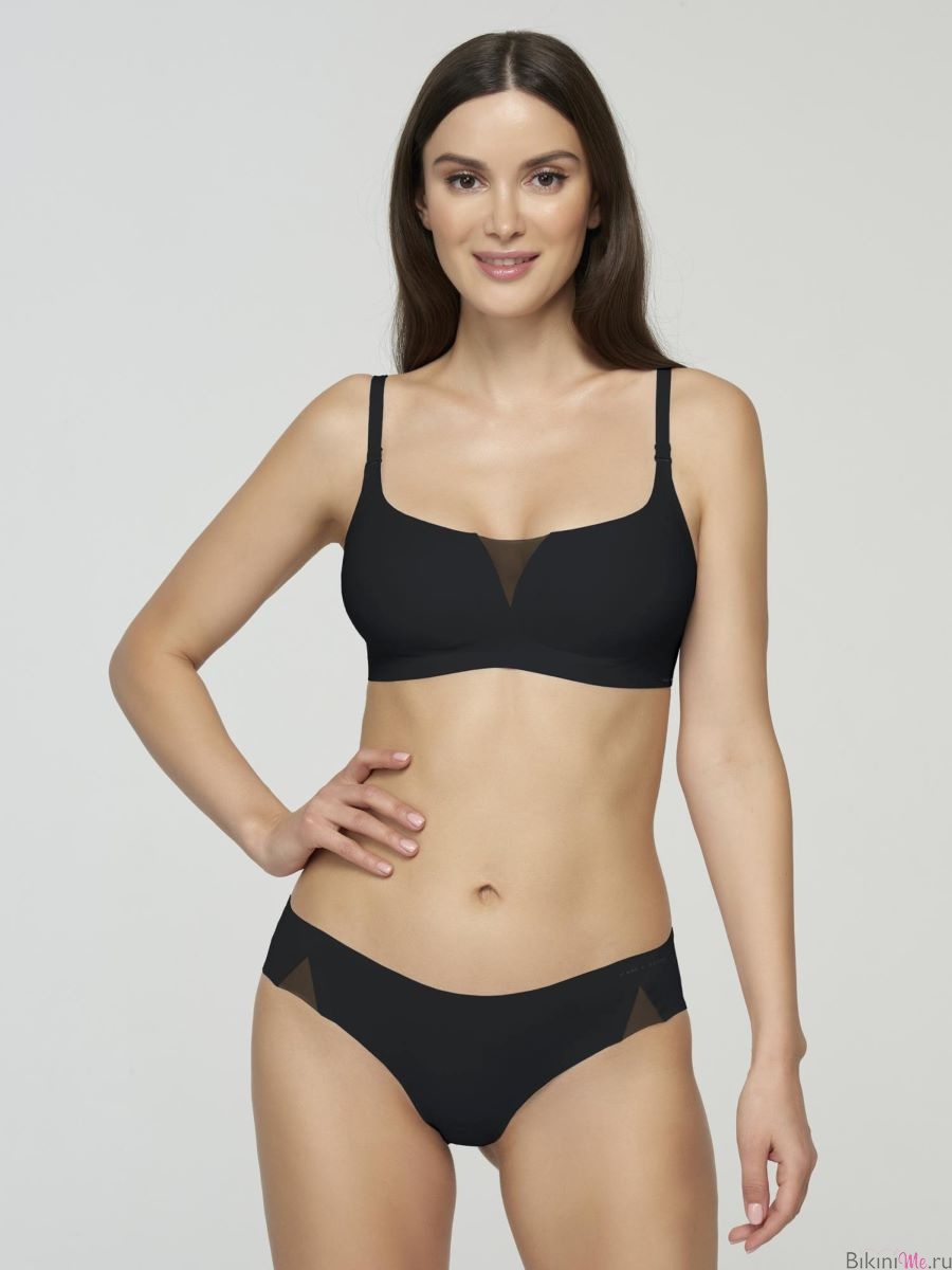 W21-1493-BZO-SZ Трусы браз Marc&Andre23 черн (W21-
