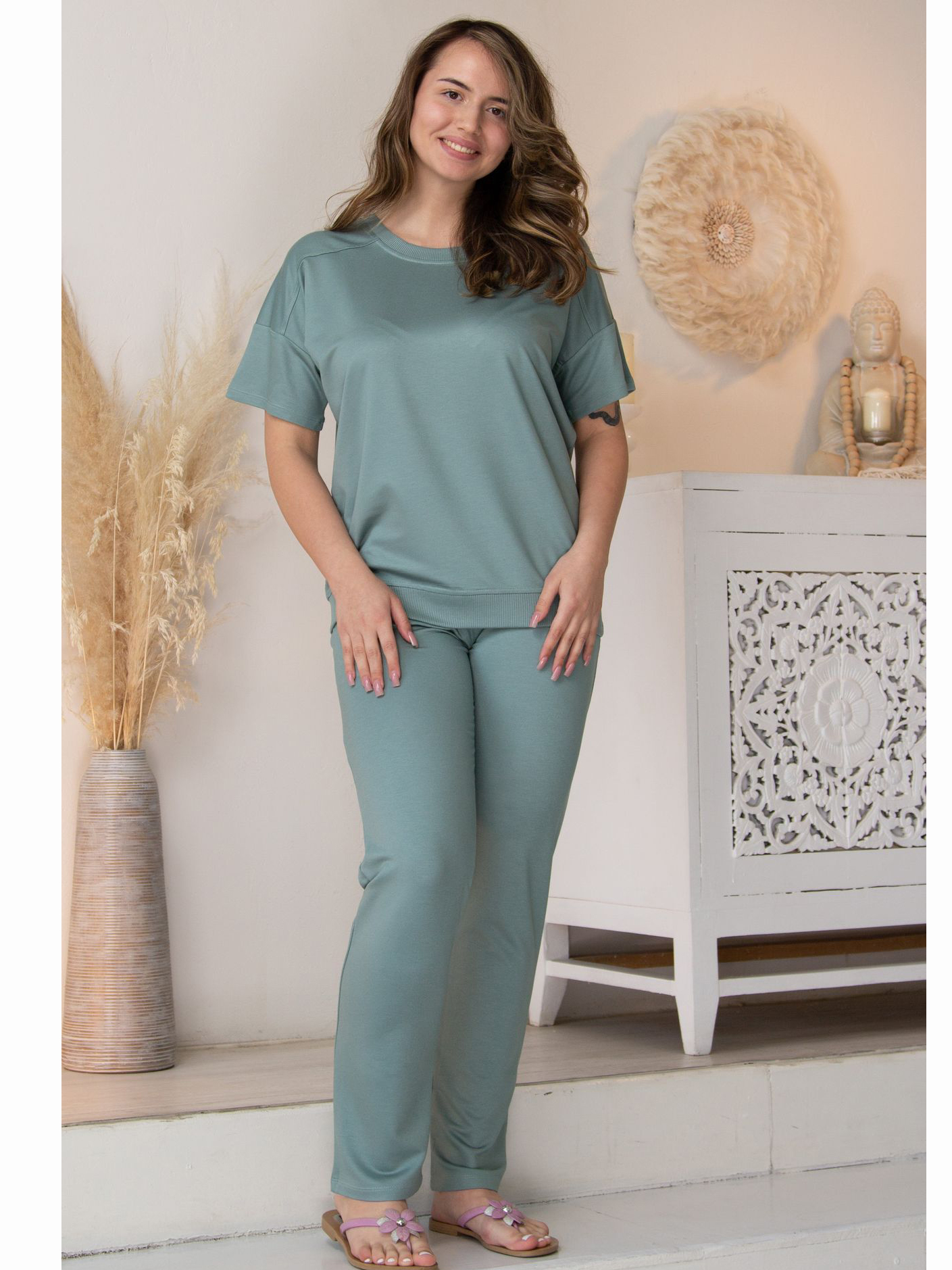 Костюм с брюками NAEMY PLUS SIZE