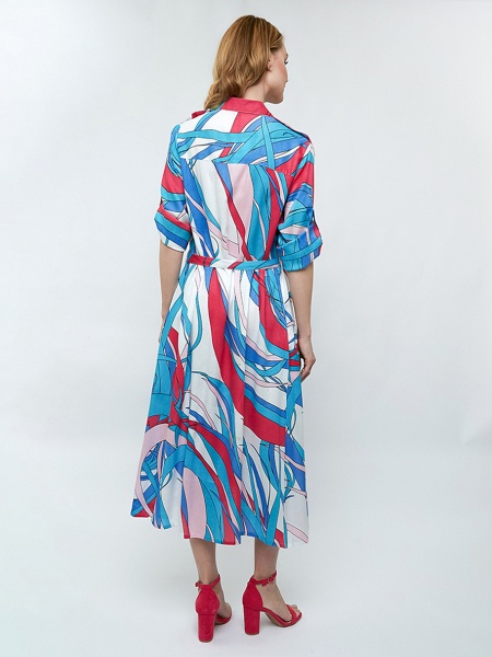 NR110-73 FABRETTI 24 Туника женская розовый (NR110