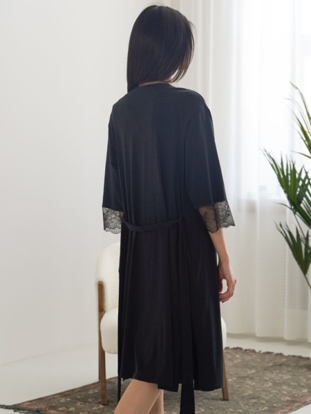 3105W-76013.1S-911 Пеньюар AM 23 черн (пен)