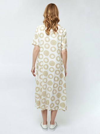 NN08212-191 FABRETTI 24 Платье женское бежевый (NN