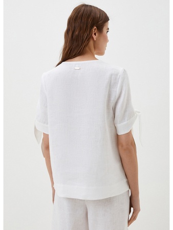 ZJ51.1-1 FABRETTI 24 Блуза женская бел. (ZJ51.1-1-