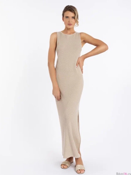 S24-00LS0203 Платье Marc&Andre24 беж. (S24-00LS020