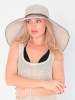 Лира супермакси шляпа лен солома солнечная (отд. черный) (3)