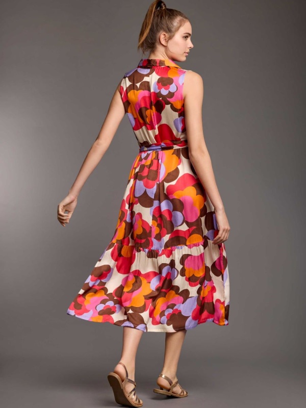 IC25-097 Iconique25 Платье  MLT  (IC25-097_B)