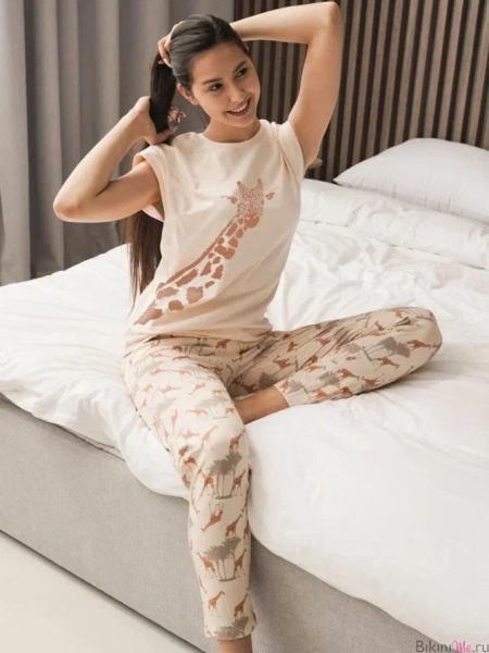 3104W-50018.1H-030 Брюки AM23 слив. (БРЮКИ ЖЕНСКИЕ