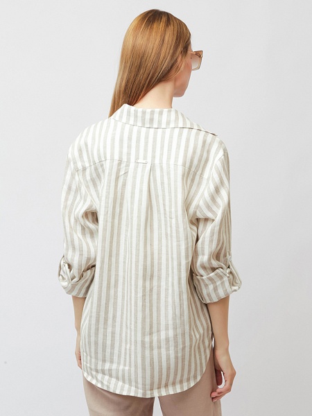 ZJ04-13 FABRETTI 24 Блуза женская беж. (ZJ04-13-2)