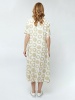 NN08212-191 FABRETTI 24 Платье женское бежевый (NN