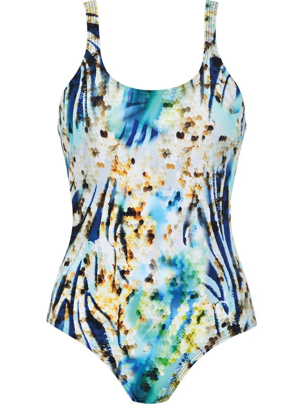 73410 Купальник слитный Naturana23 (73410_бирюзовы