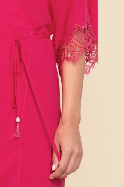 61346-2 Халат женский - S18 красный (61346_3)