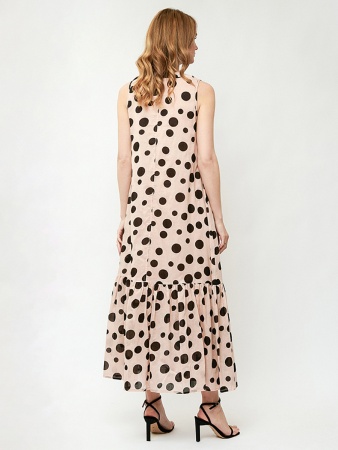 NN485-5 FABRETTI 24 Платье женское бежевый (NN485-