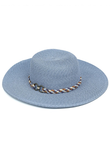 WG29-14 FABRETTI 24 Шляпа жен. темно-голубой (WG29