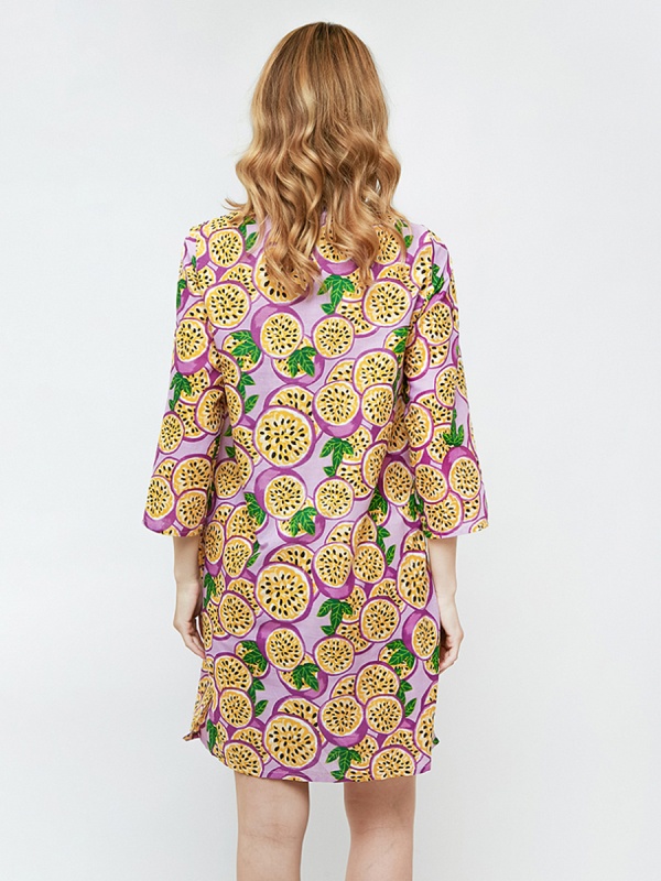 NR01-140 FABRETTI 24 Туника женская сиреневый (NR0