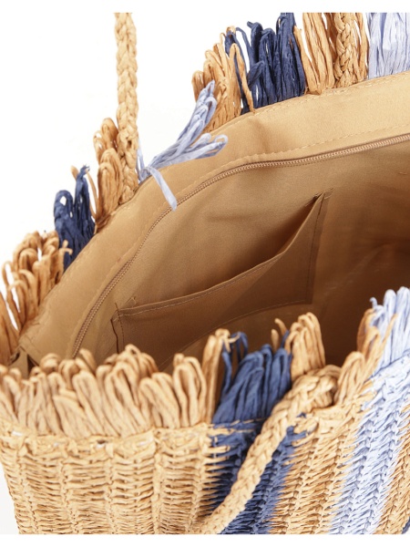 WFN10-1.5 FABRETTI Сумка жен.беж-син (WFN10-1.5-1)