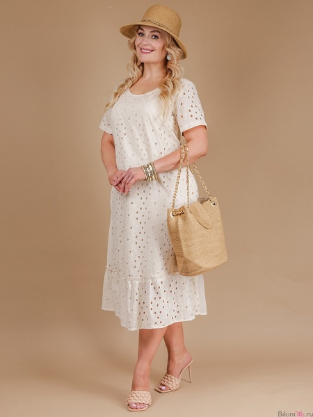 FSLLC202108-13 FABRETTI Платье женское беж (FSLLC2