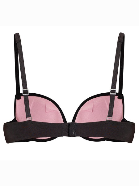 W8144 Бюстгальтер Wonderbra черн. (W8144_сзади)