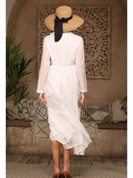 8203/24 Туника Naemy Beach24 белый (8203-24-белый 