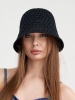 Киана панама хлопок черный - 2