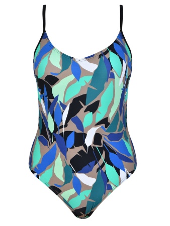 73390 Купальник слитный Naturana23 (73390_хаки-чер