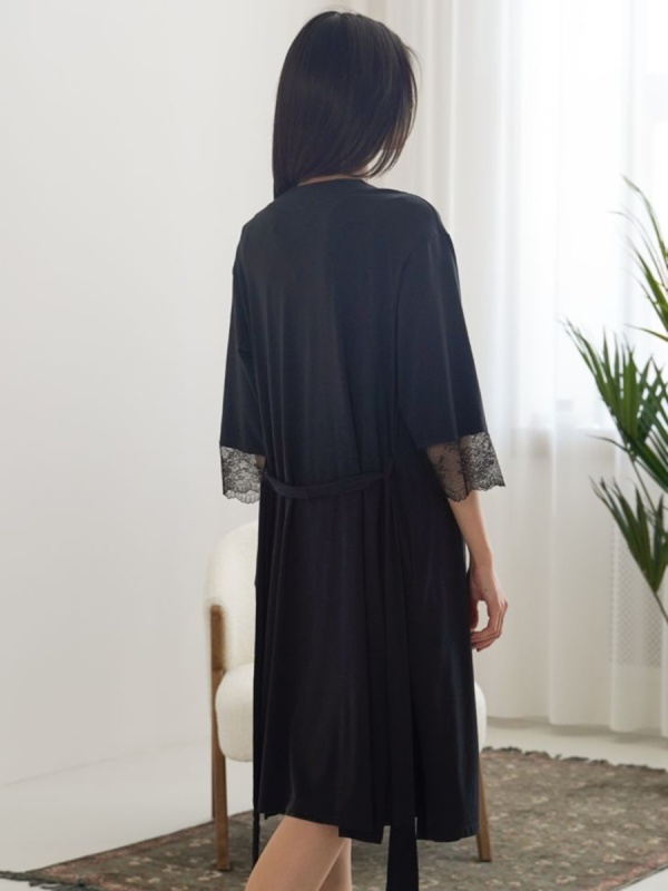 3105W-76014.1S-911 Пеньюар AM 23 черн (пен)