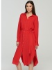 LD23-05 Платье-рубашка Marc&Andre 24 красный (LD23