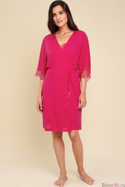 61346-2 Халат женский - S18 красный (61346)