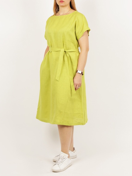 ZPKL80-51 FABRETTI Брюки женские салат (ziyi8etu3e