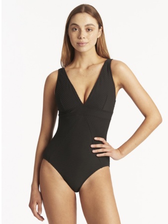 SL1552SP Слитный купальник SEA LEVEL BLACK (mobile