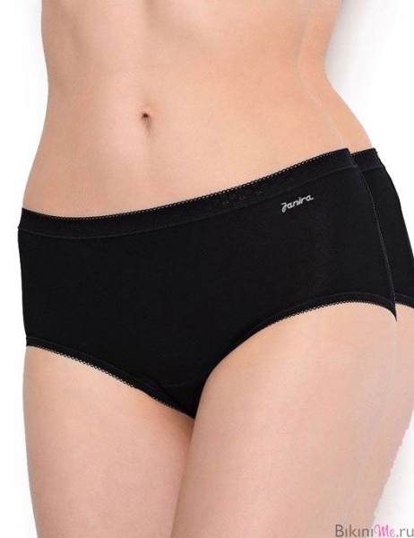 1031481 Трусы Esencial Janira  2шт  (Negro) слип