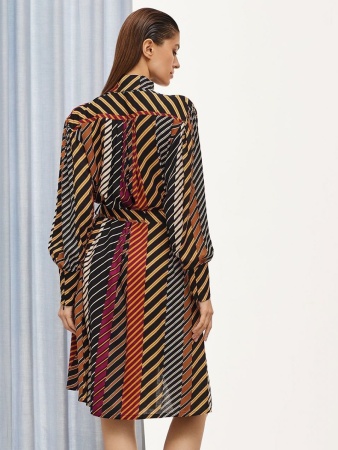 61716-1 Платье женское - SUMMER 2021 полоска (0f12