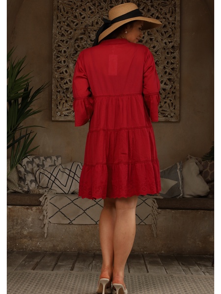 7212/24 Туника Naemy Beach24 бордо (7212-24-бордо 